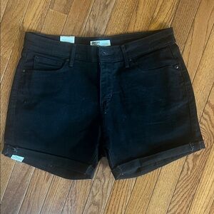 Signature by Levi Strauss Women's Black Jean Shorts